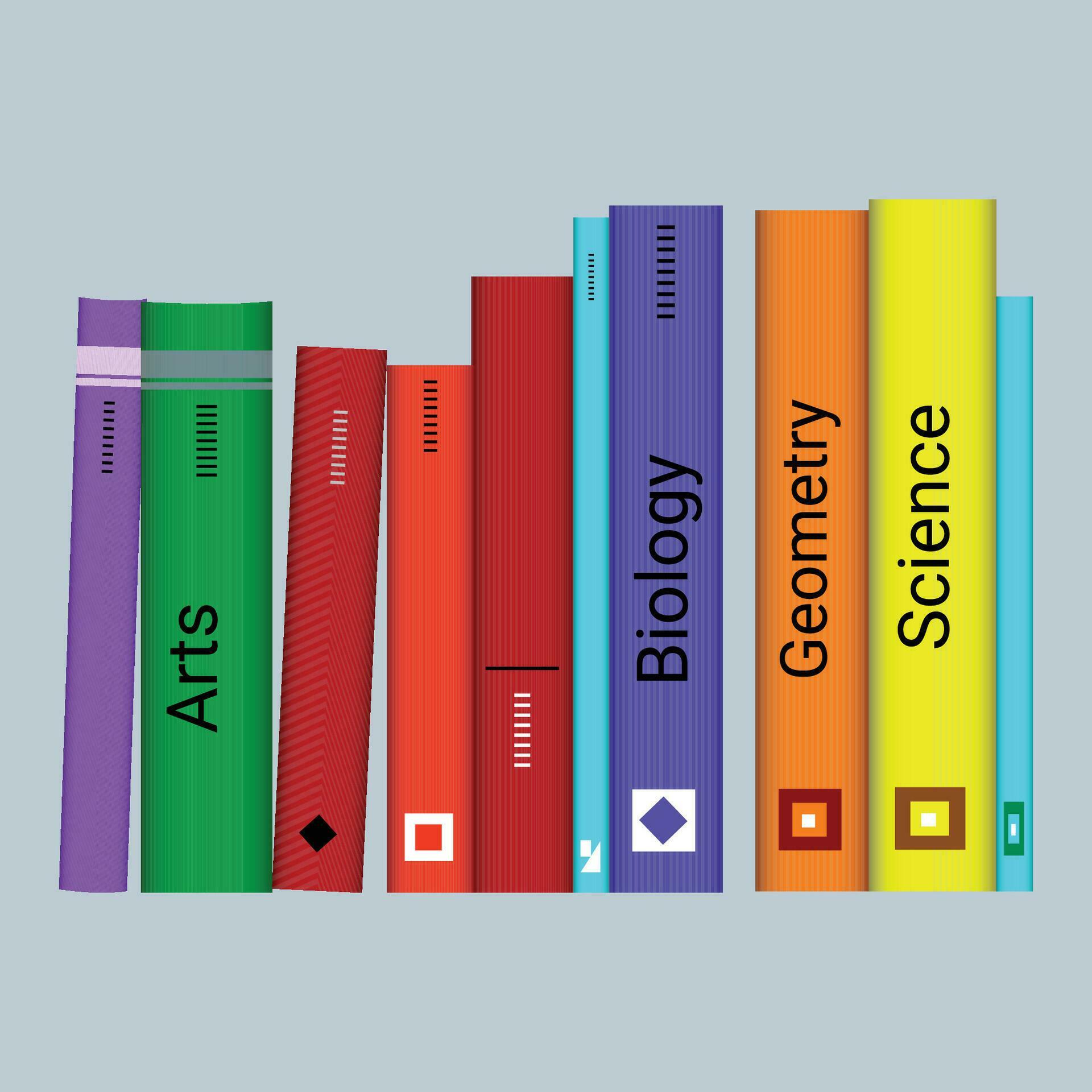 Magic Of Books Set Of Icons Or Design Elements Showing Stacked Books magic-of-books-set-of-icons-or-design-elements-showing-stacked-books