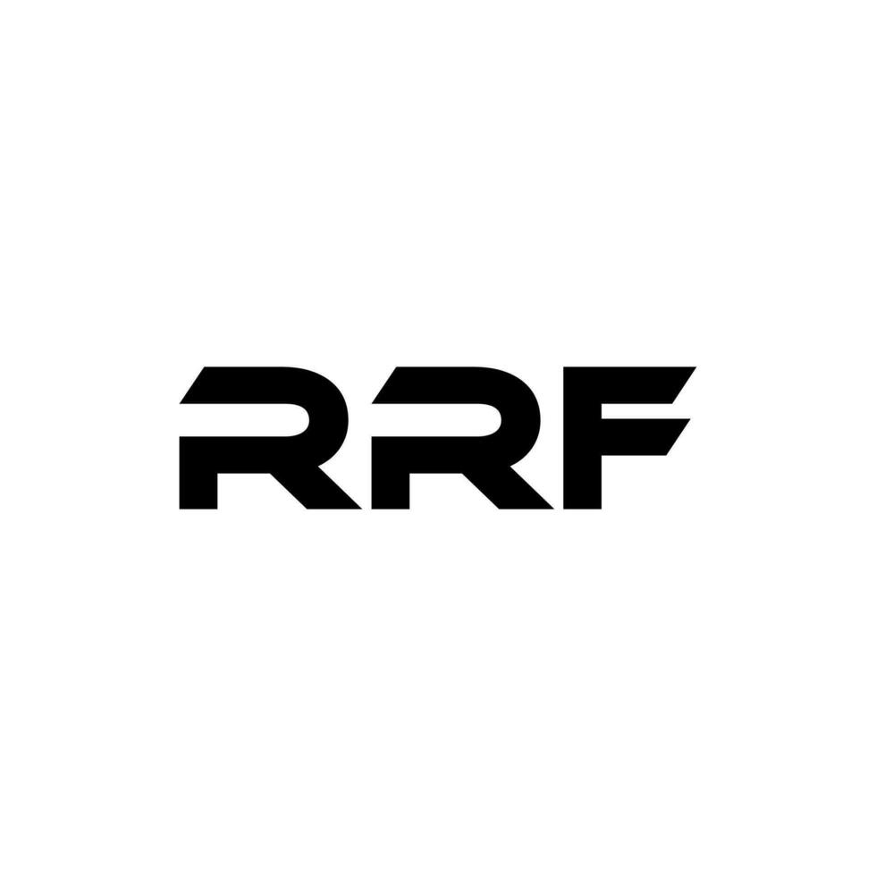 RRF Letter Logo Design, Inspiration for a Unique Identity. Modern Elegance and Creative Design. Watermark Your Success with the Striking this Logo. vector