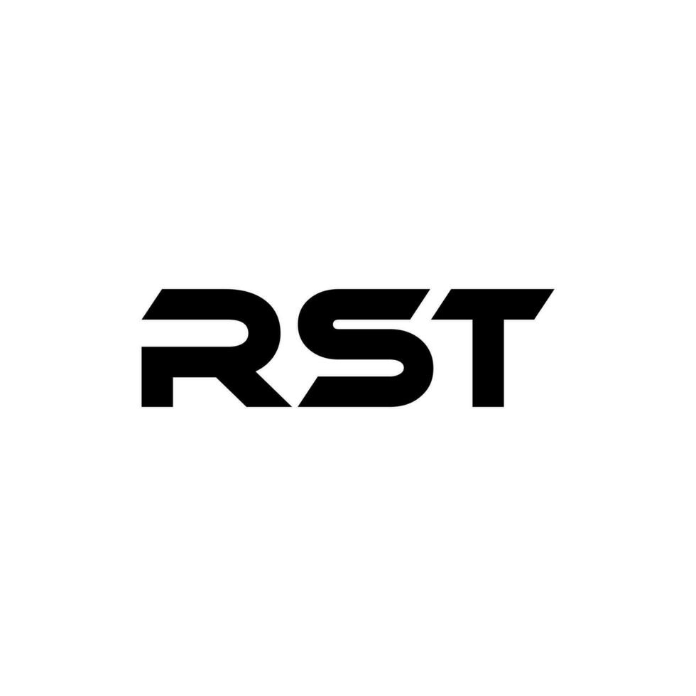 RST Letter Logo Design, Inspiration for a Unique Identity. Modern Elegance and Creative Design. Watermark Your Success with the Striking this Logo. vector