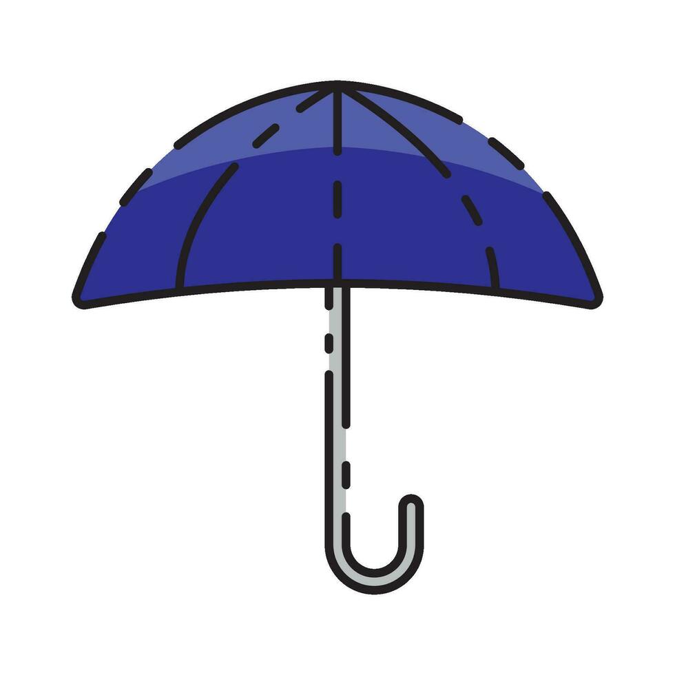 umbrella icon vector