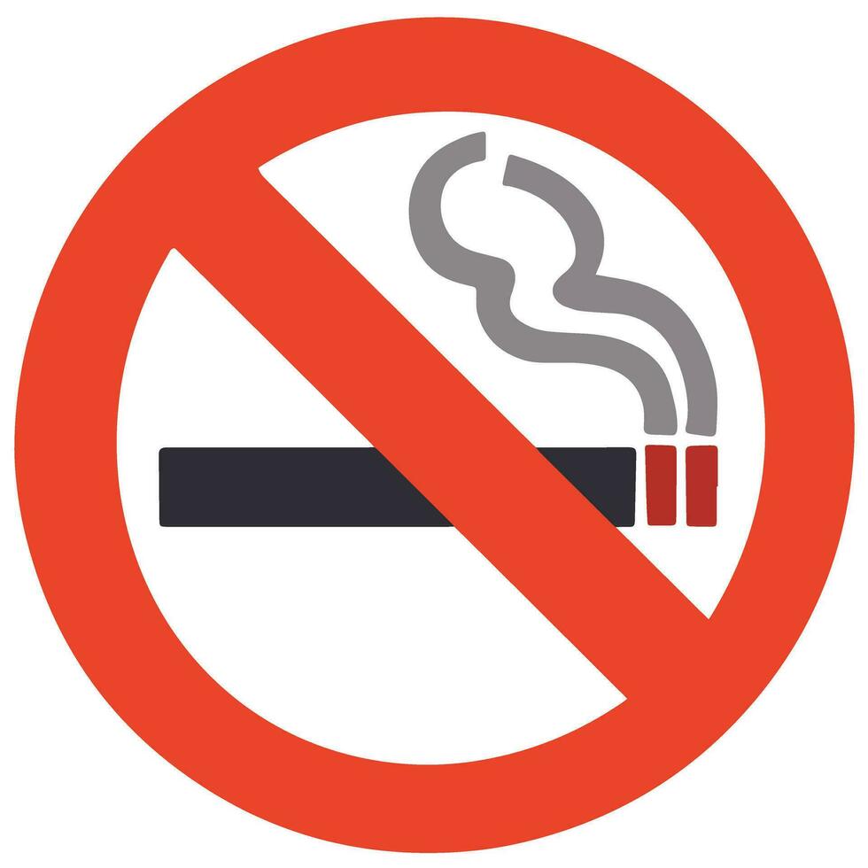 detener de fumar vector ilustración