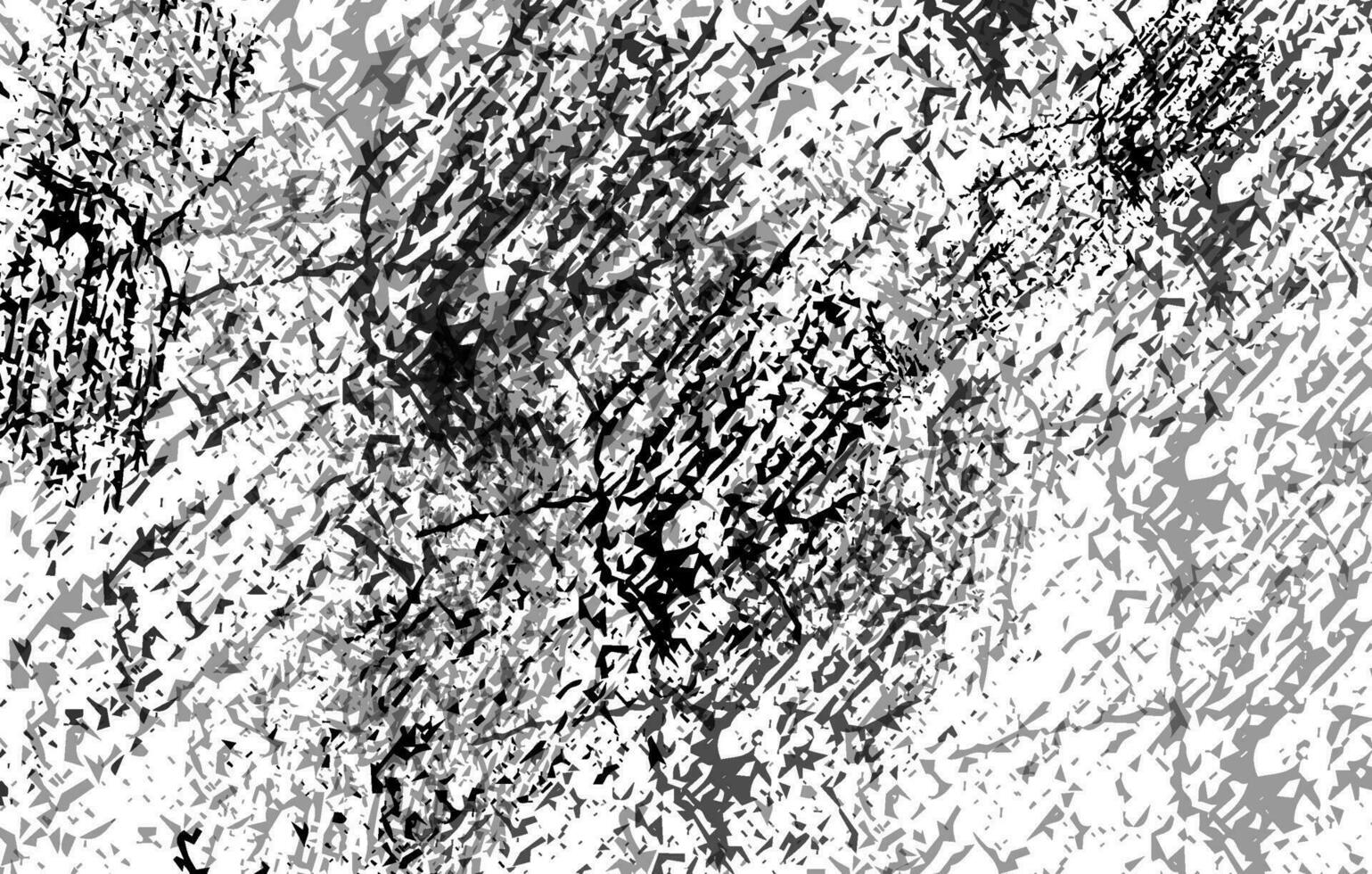 Abstract grunge textura black and white background vector