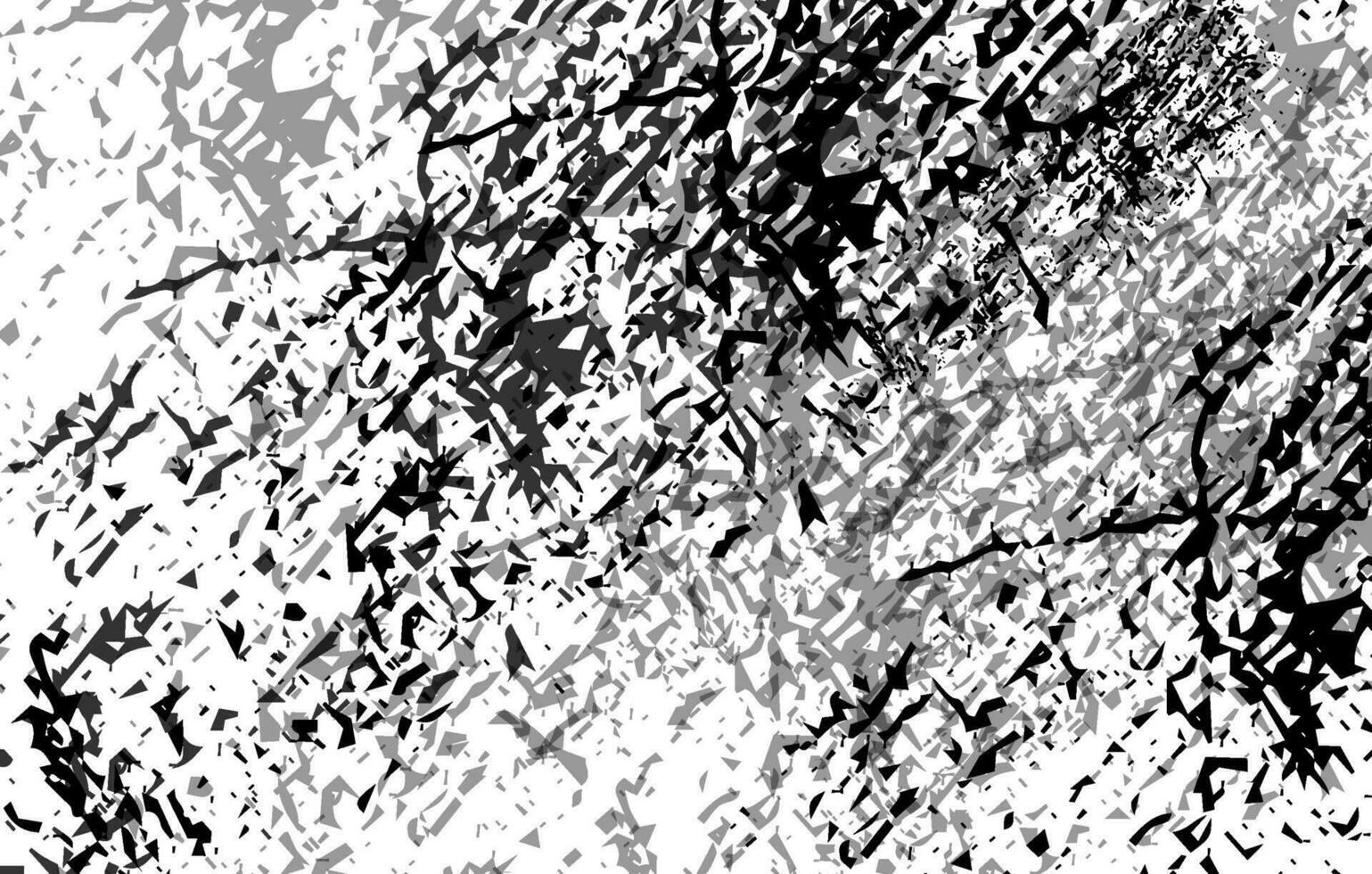 Abstract grunge textura black and white background vector