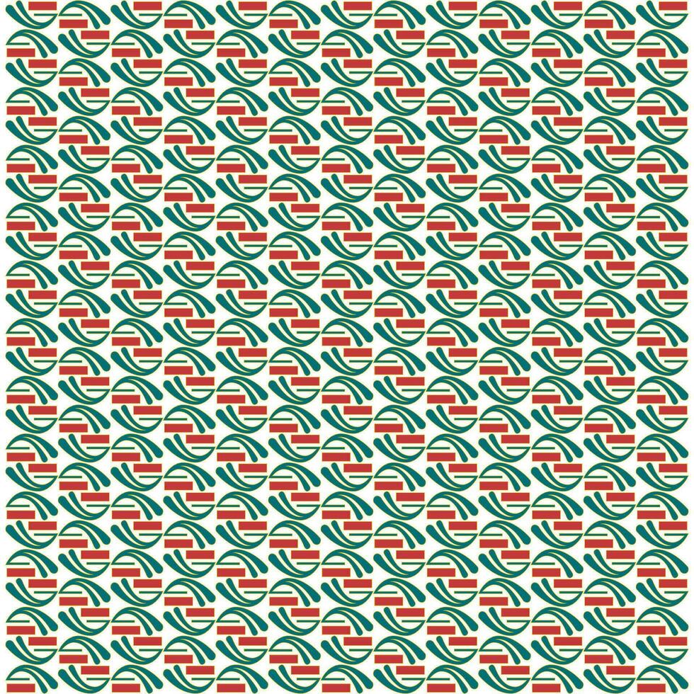 Abstract background with repeating patterns and unique colors vector