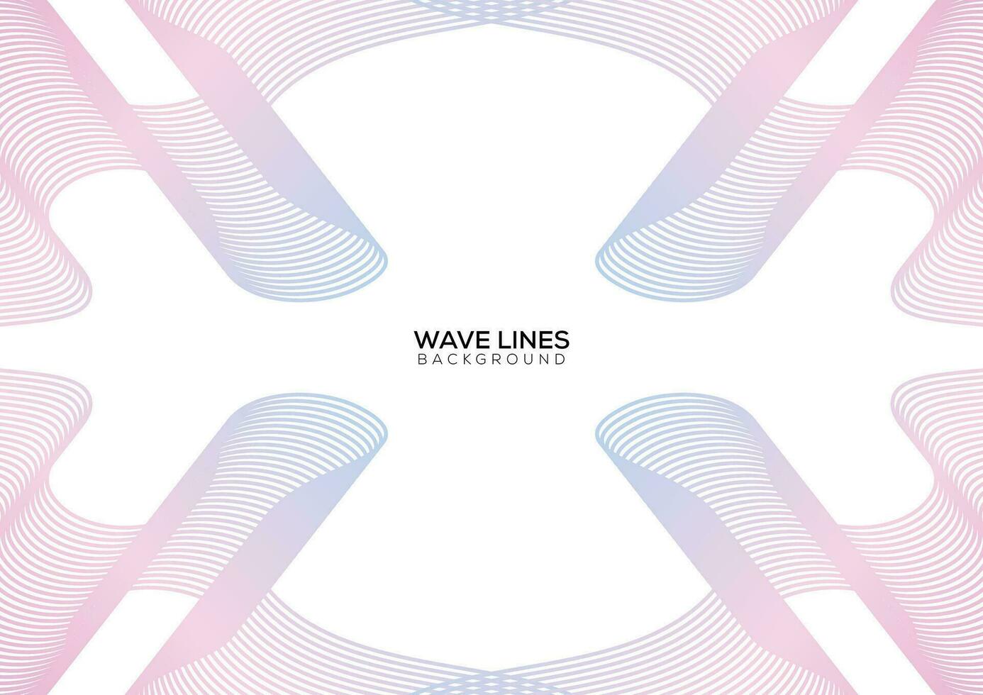 abstract curvy and smooth blue lines layout banner design vector