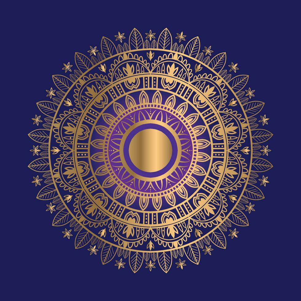 Vector Illustration of Mandala Design 2023