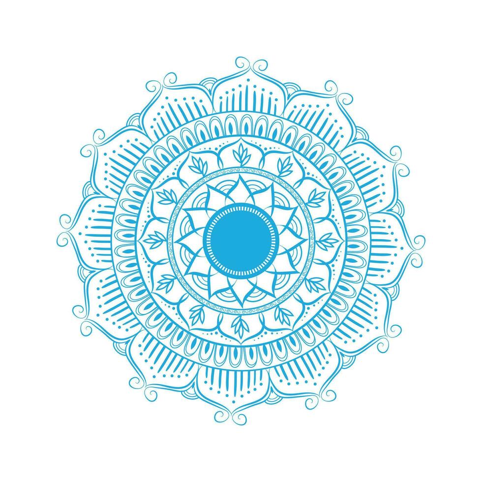 Vector Illustration of Mandala Design 2023