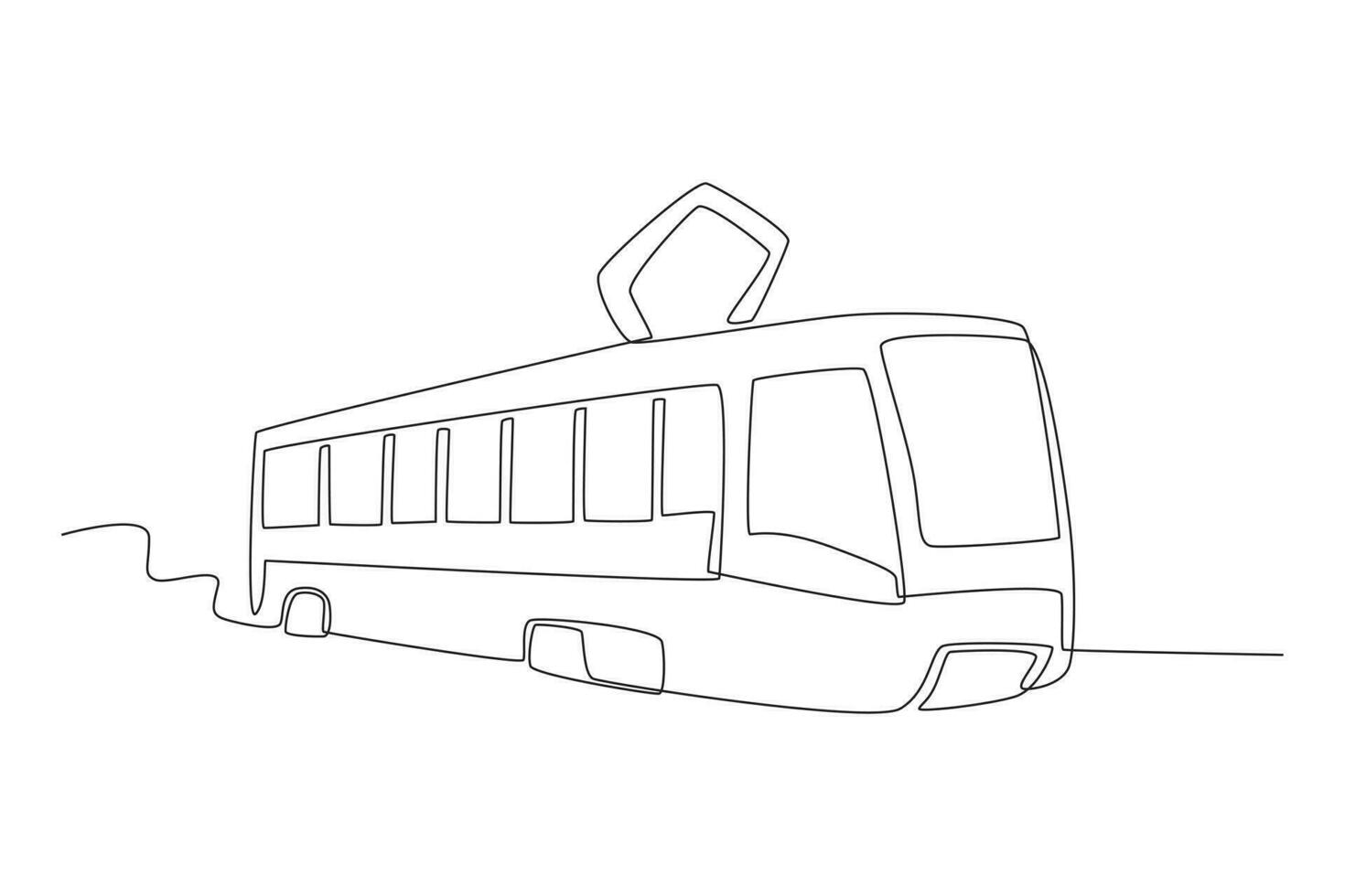 un público transporte autopista vector