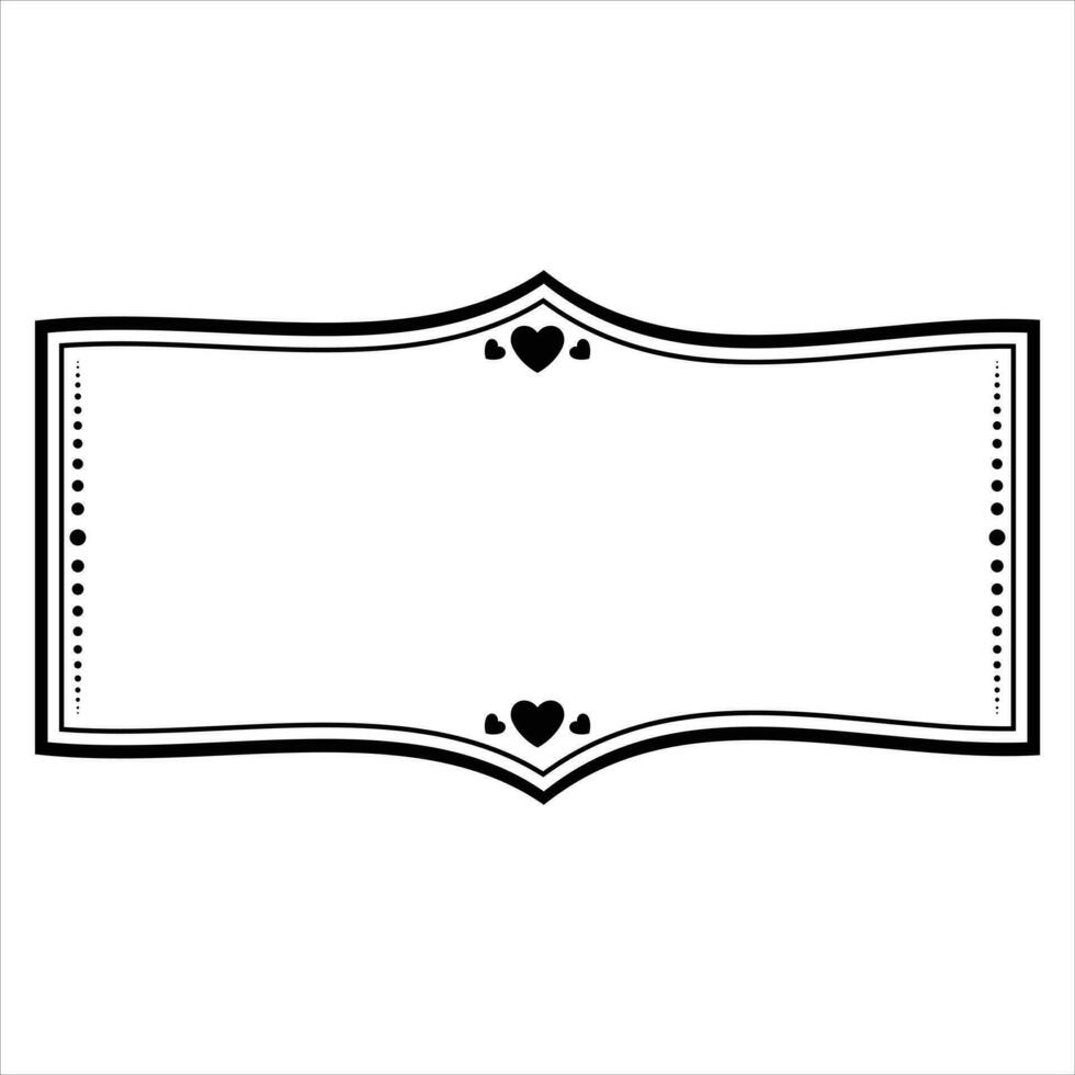 Boda caja negro y blanco clipart vector