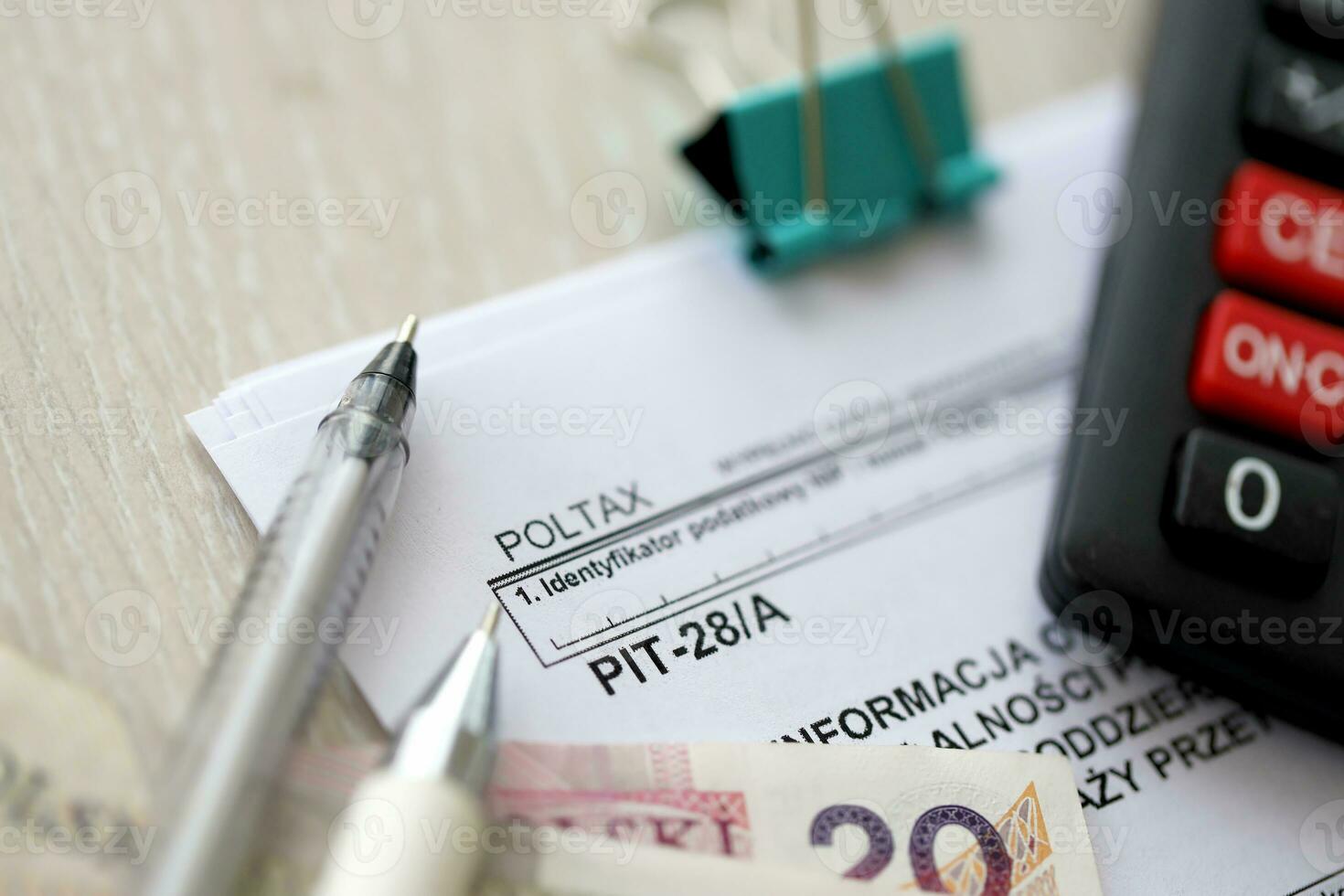 Information of income of inherited enterprise, taxpayer from activities out in name, from rental, sublease, lease or other contracts from sale of processed plant and animal products, PIT-28A photo