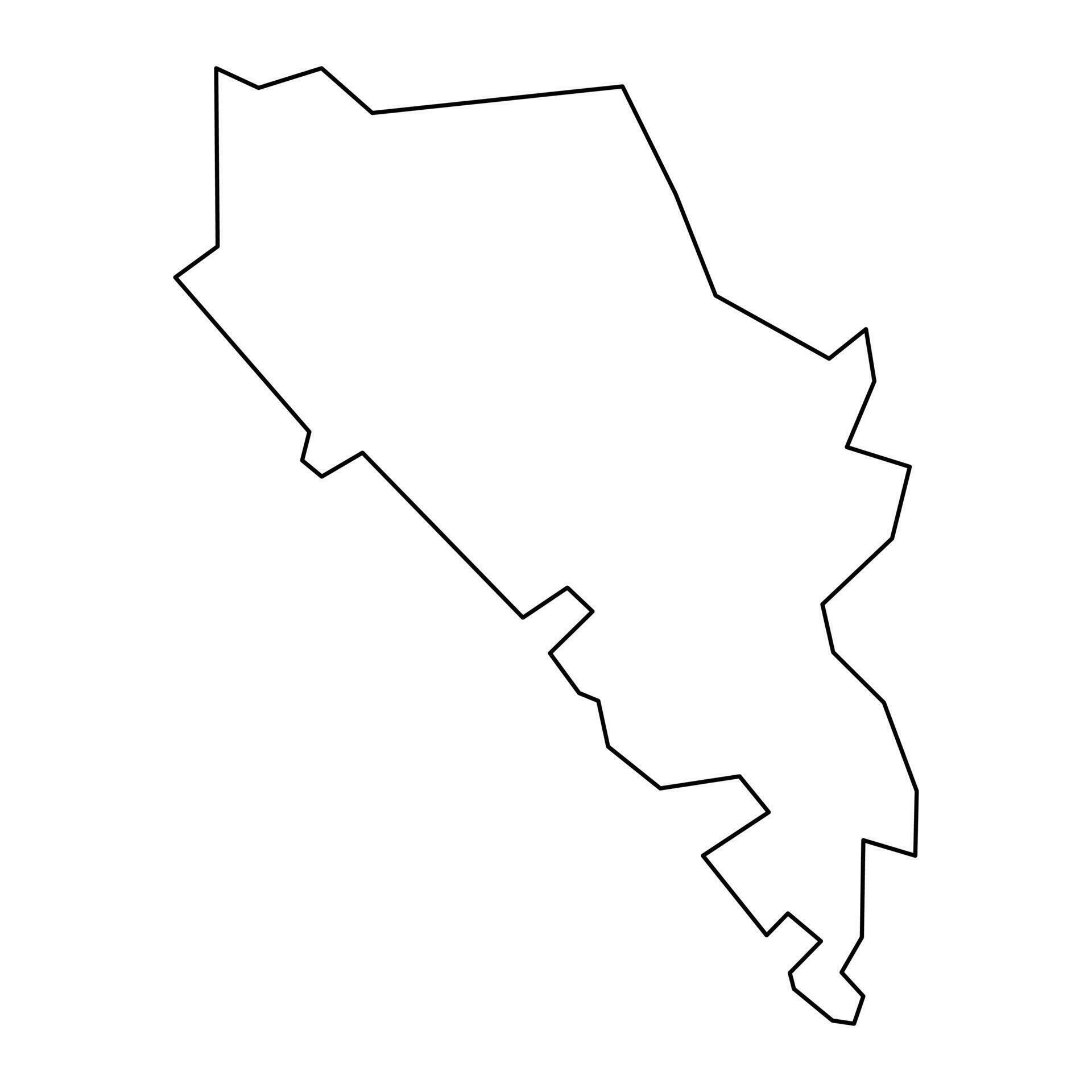 Kwun Tong district map, administrative division of Hong Kong. Vector