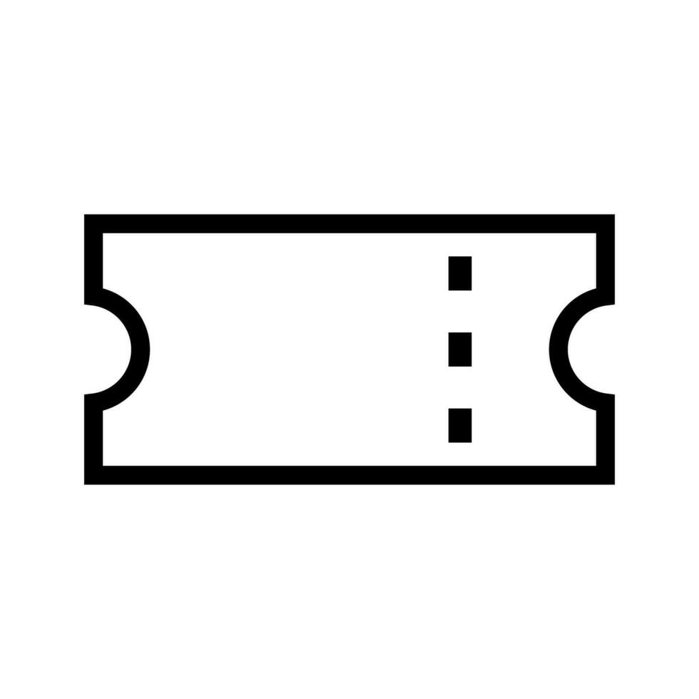 Ticket icon. Airline ticket icon. Vector. vector