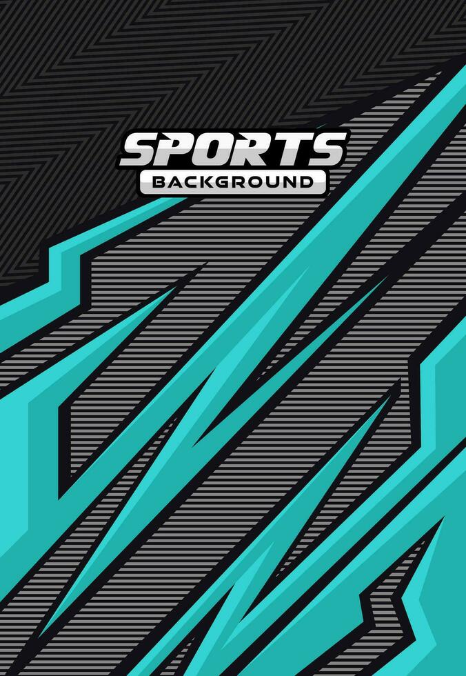 Racing sports background jersey design vector