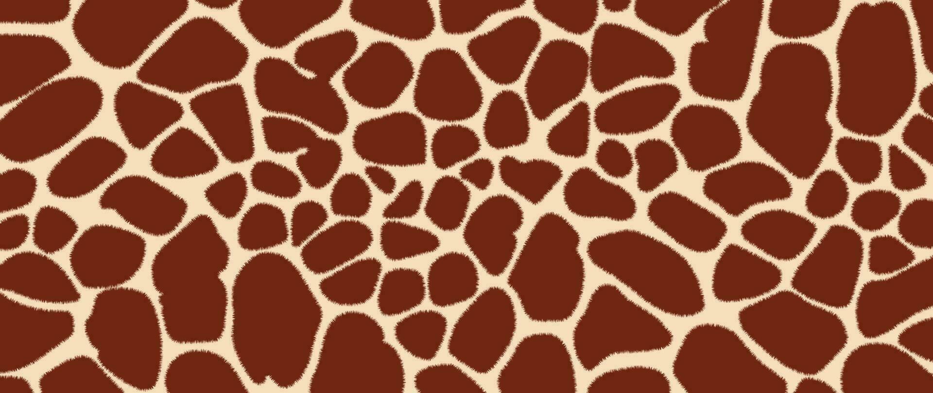 Abstract giraffe skin pattern background. Abstract art background vector design with animal skin, doodle. Creative illustration for fabric, prints, cover, wrapping paper, textile, wallpaper.