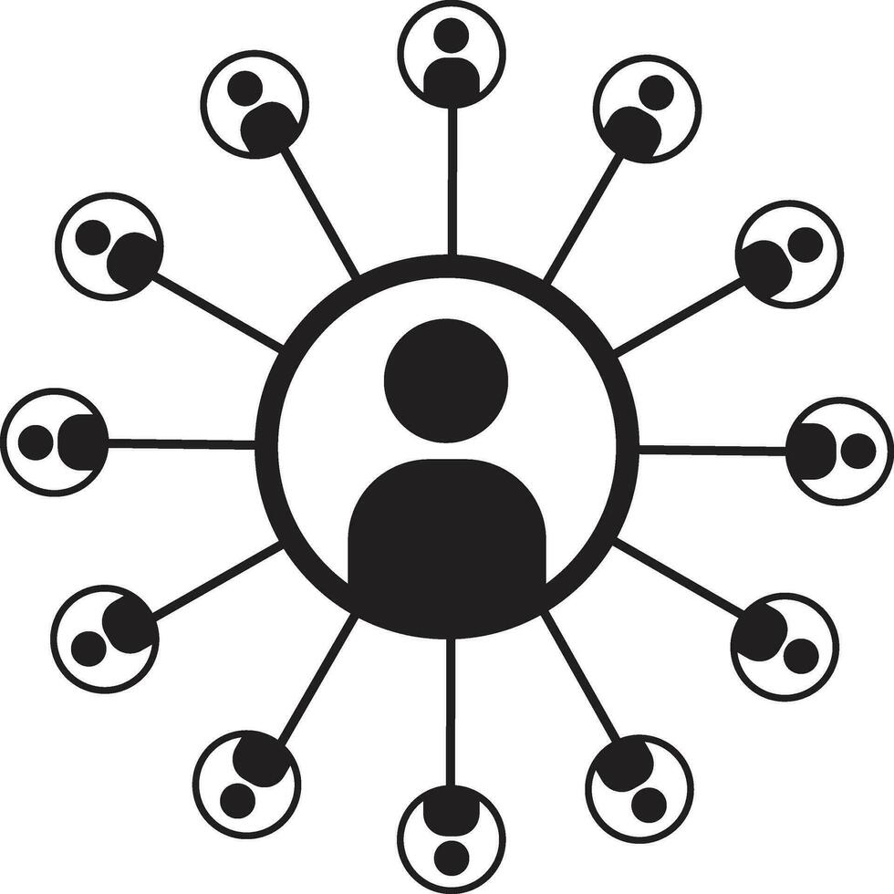 Social network scheme connecting multicultural people. Abstract social network world connect people icons relationship vector illustration isolated on white.