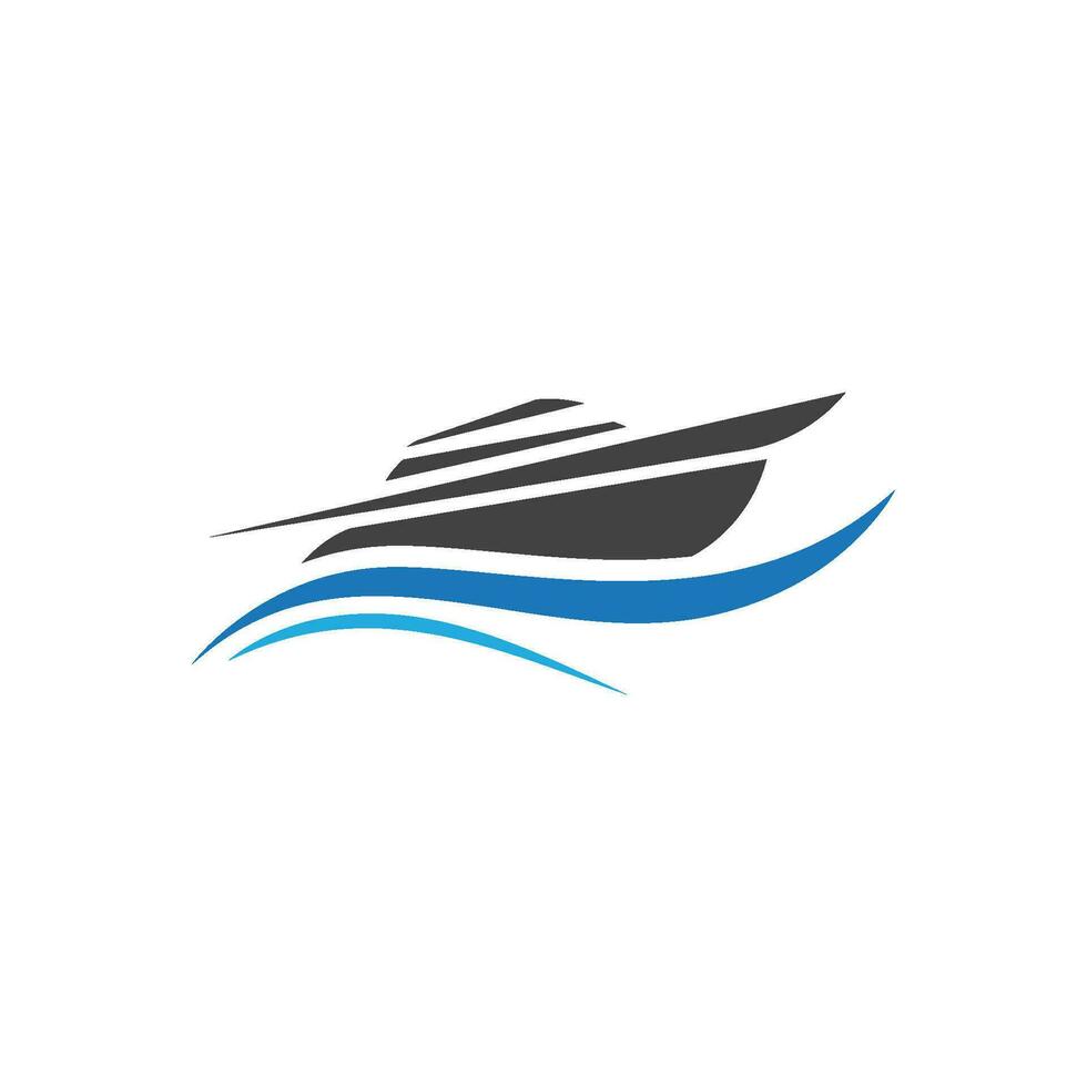 Cruise ship vector icon illustration design