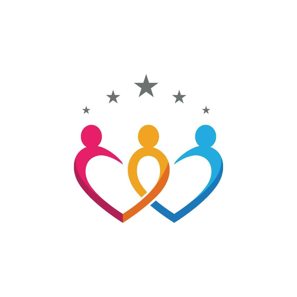 Community, network and social icon vector