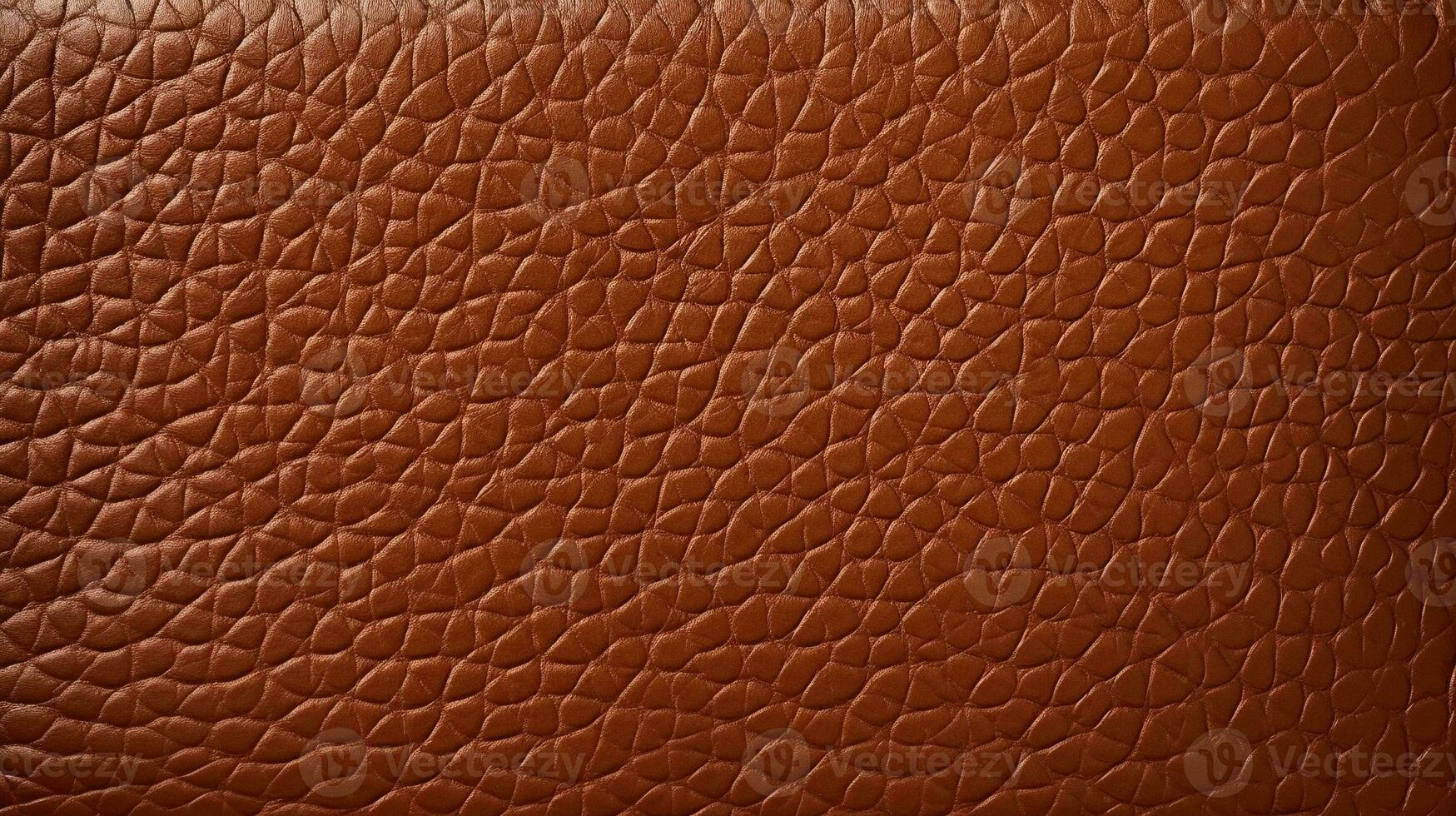 Genuine natural brown leather skin texture background. AI Generative photo