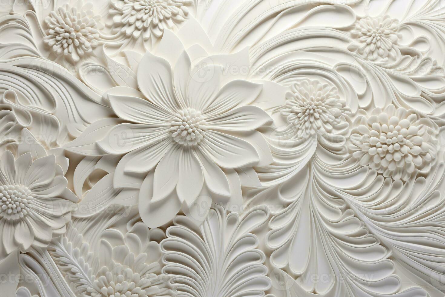Exquisite porcelain ceramic texture with fine details. Texture, background, pattern. Ai generative photo