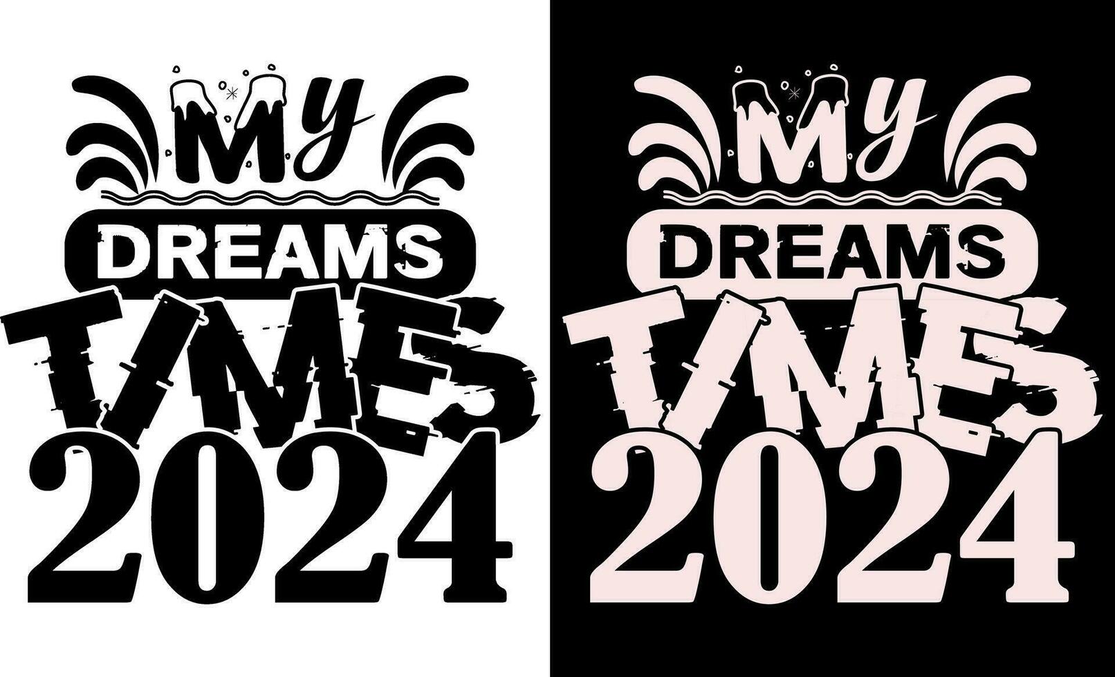 Happy new year day t shirt design vector