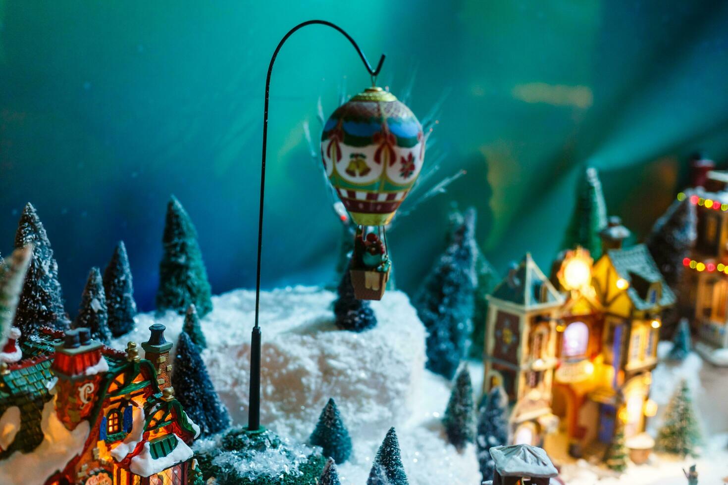 kiev, Ucrania - enero 26, 2020 invierno país vdnh exposición decorado para nuevo año y Navidad vacaciones, sueño fábrica decoración foto