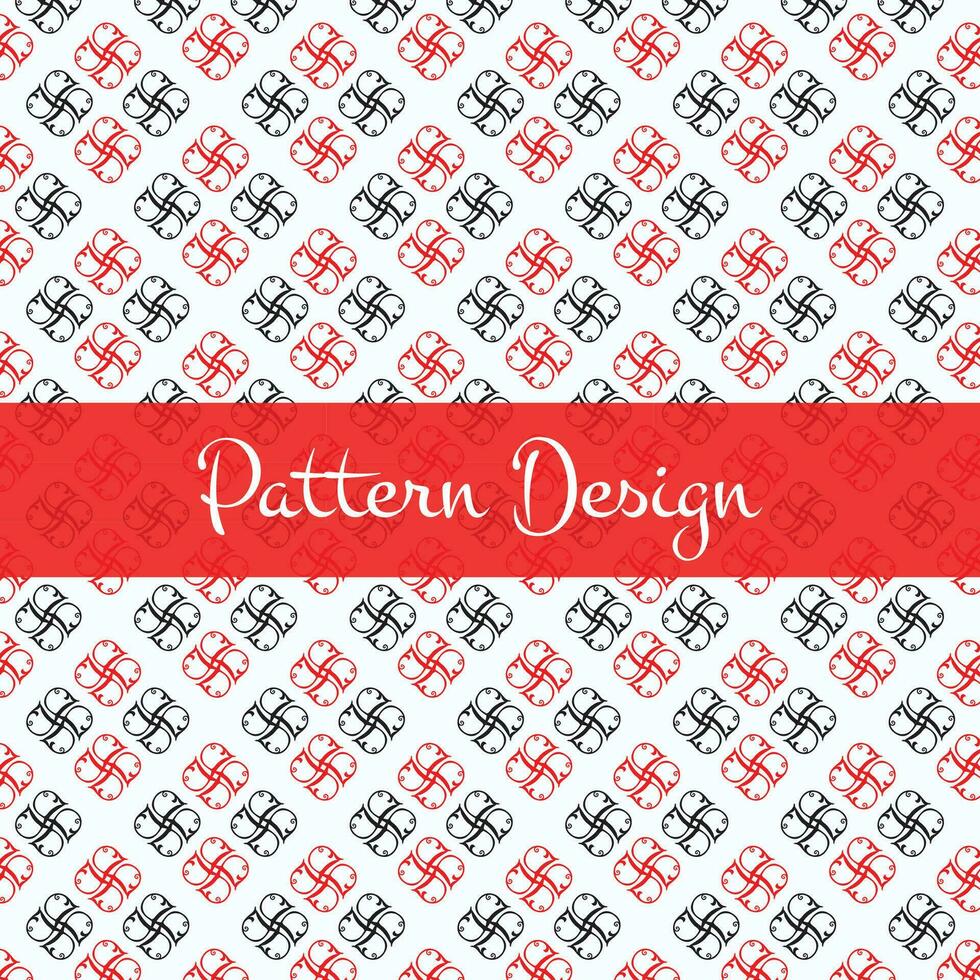 Seamless Pattern Elements Flower Ditsy Pro Vector