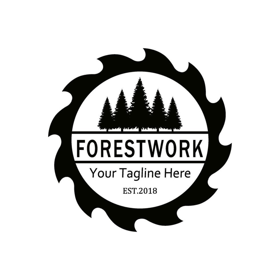 woodwork vector logo