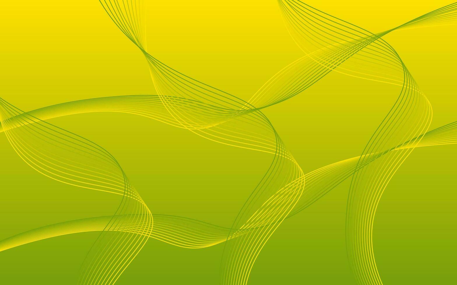 Abstract background with glowing wave Shiny moving lines design element or Modern yellow gradient lines vector