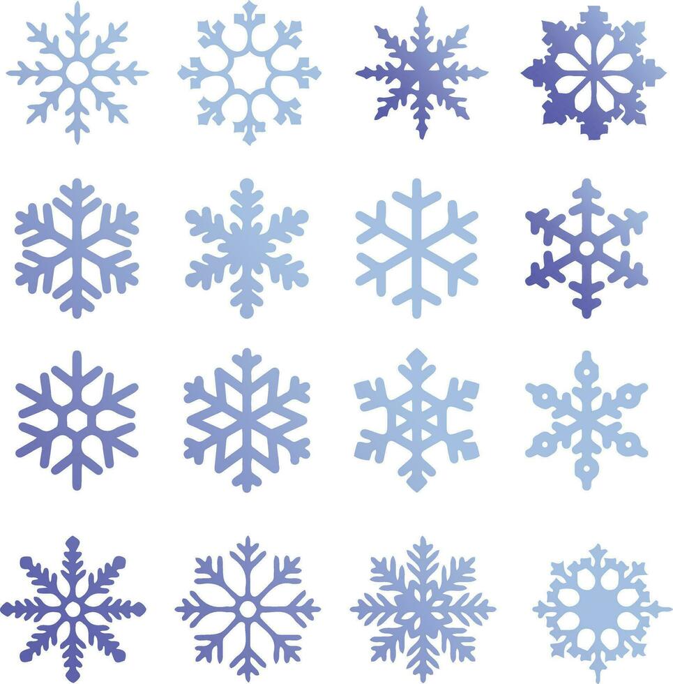 snowflake vector design