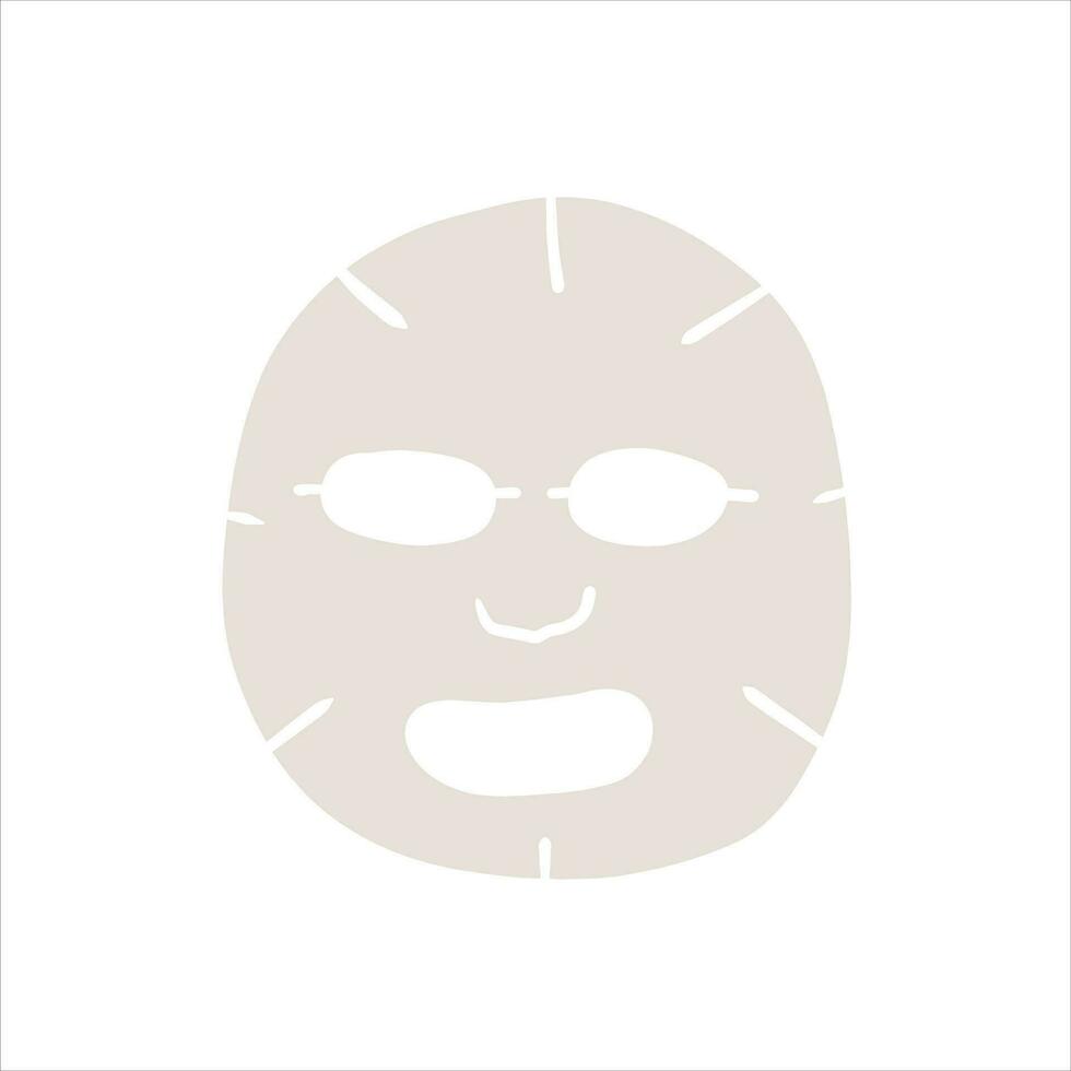 Sheet Face Mask vector