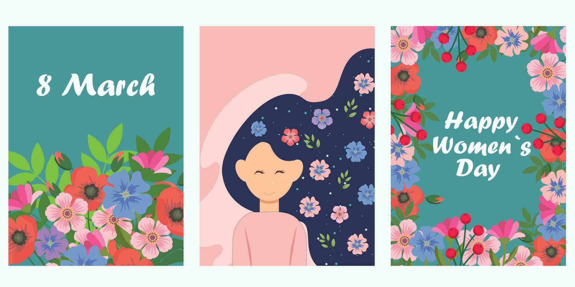 conjunto de de moda mínimo primavera carteles con brillante hermosa flores y moderno tipografía. primavera fondo, cubrir, rebaja bandera, volantes diseño. modelo para publicidad, web, social medios de comunicación. vector