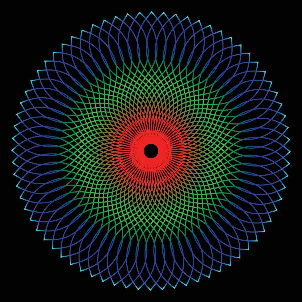 Luxurious Mandala design vector