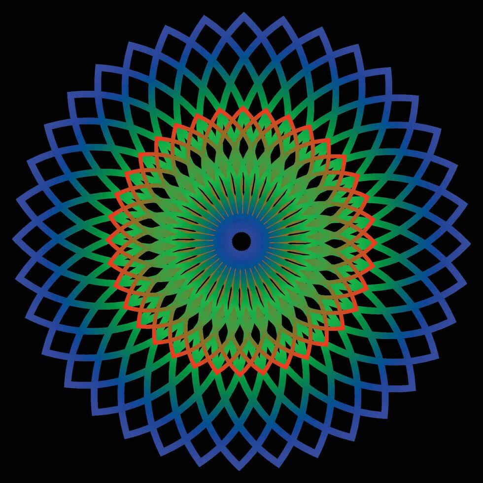 Luxurious Mandala design vector