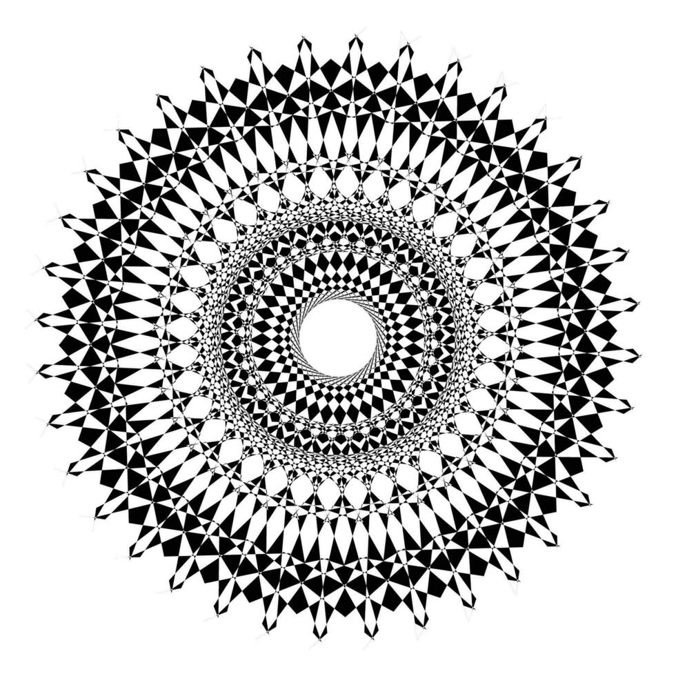 lujoso mandala diseño vector