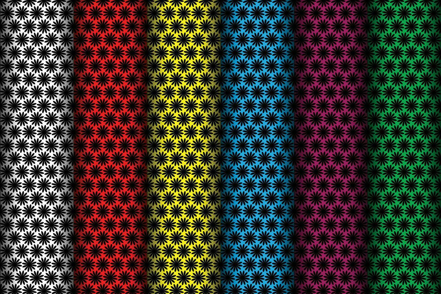 Textile fabric pattern vector