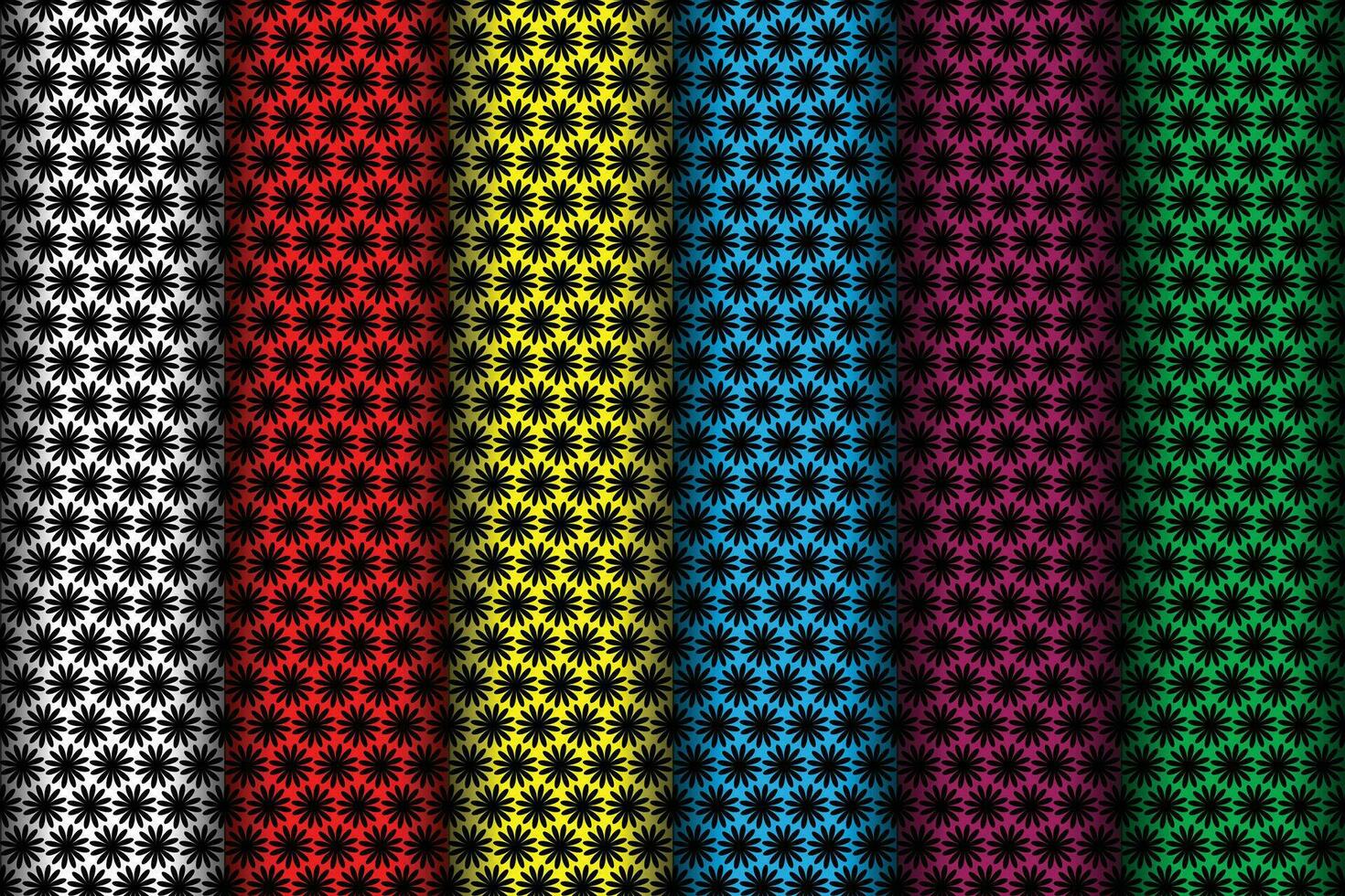 Textile fabric pattern vector