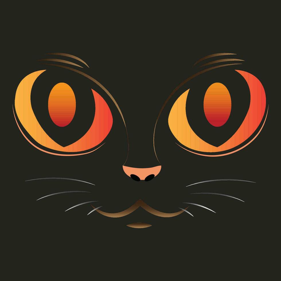 Cute Cat Design vector