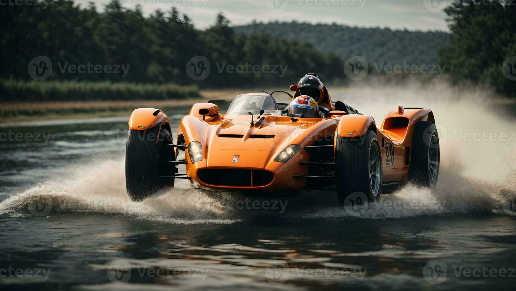 AI generated Velocity Unleashed The Pinnacle of Automotive Precision and Power photo