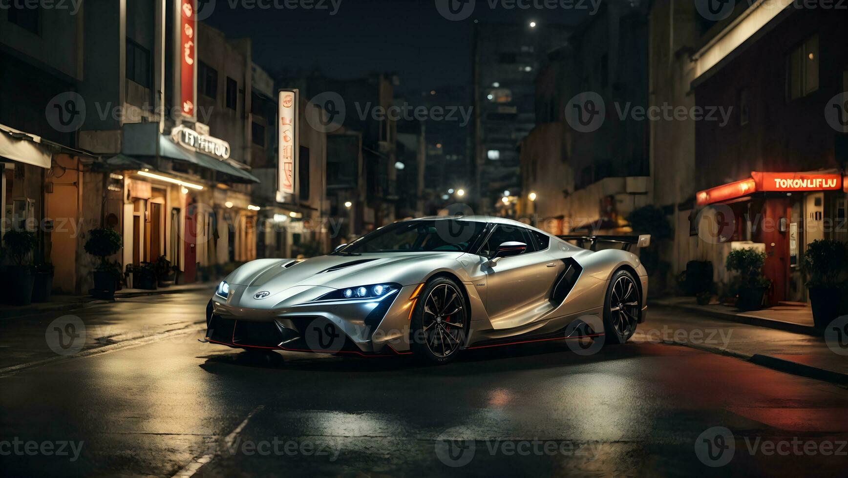 AI generated Velocity Unleashed The Pinnacle of Automotive Precision and Power photo