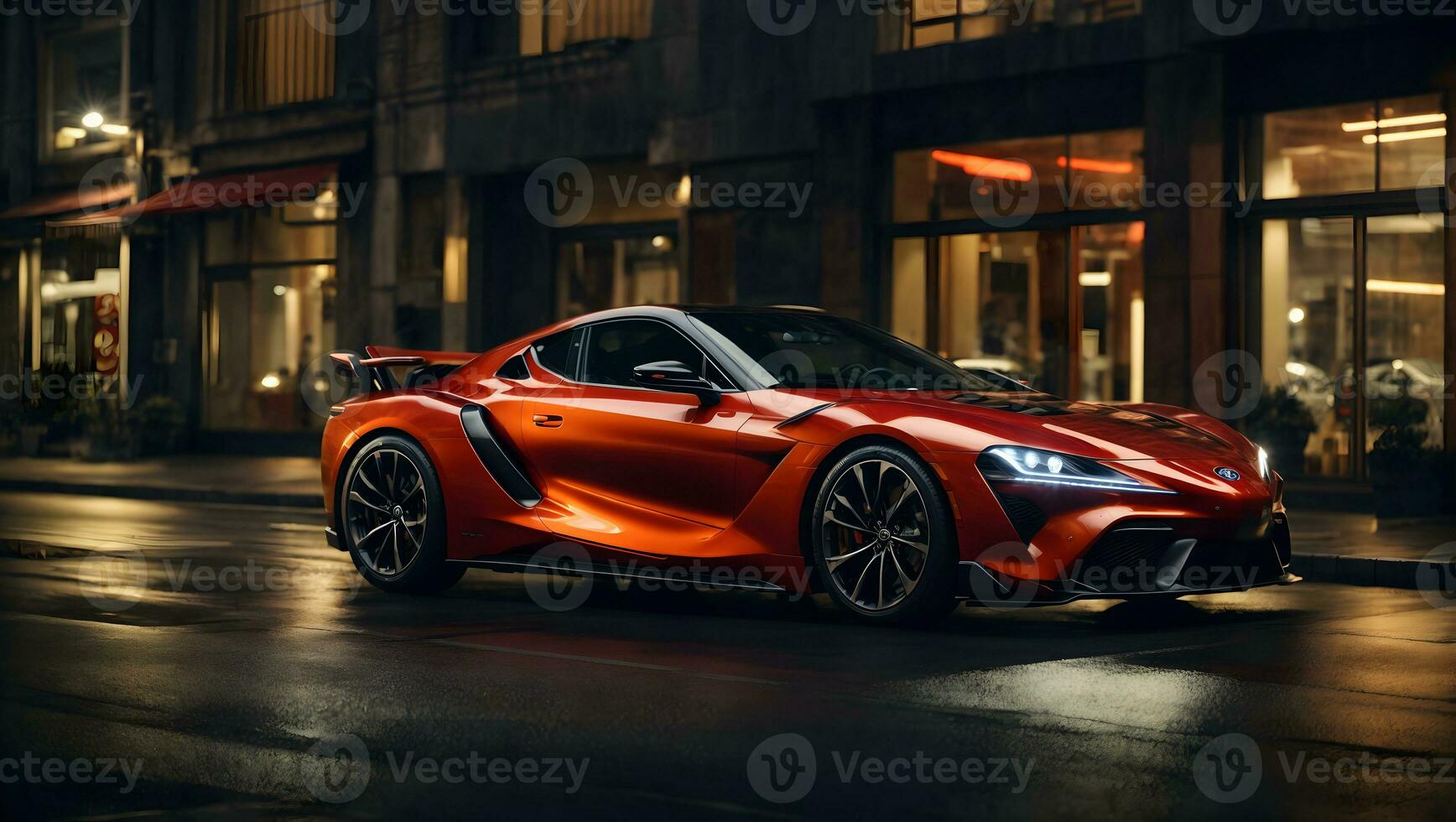 AI generated Velocity Unleashed The Pinnacle of Automotive Precision and Power photo