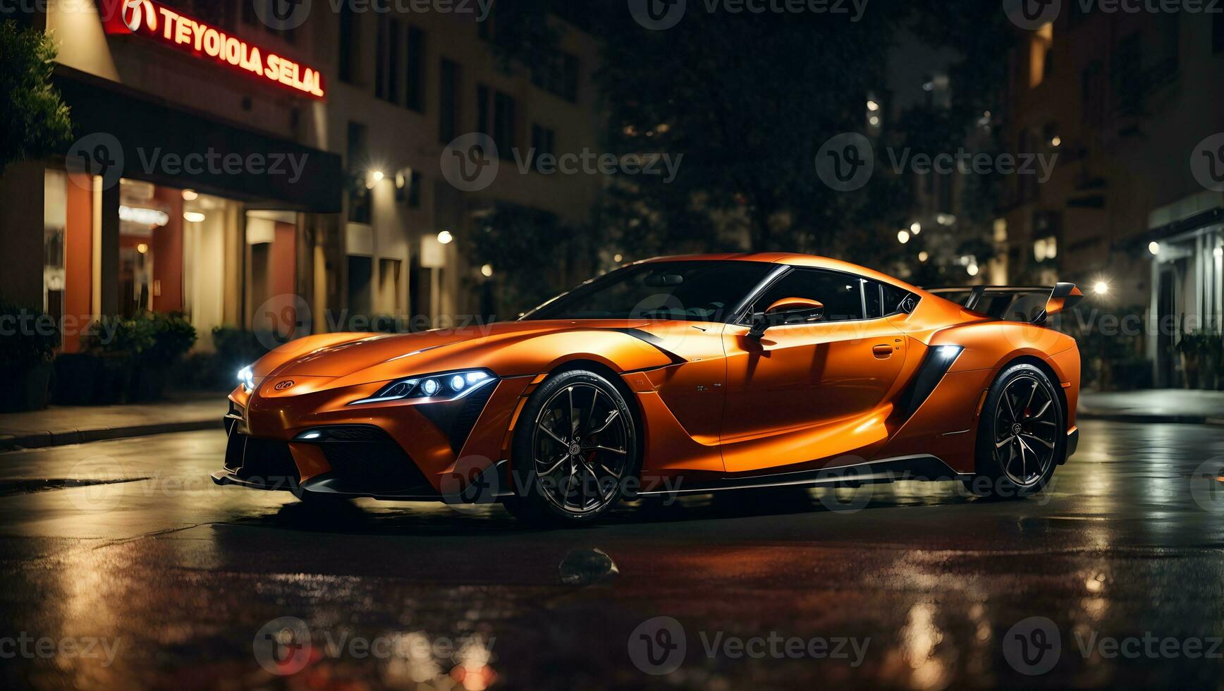 AI generated Velocity Unleashed The Pinnacle of Automotive Precision and Power photo