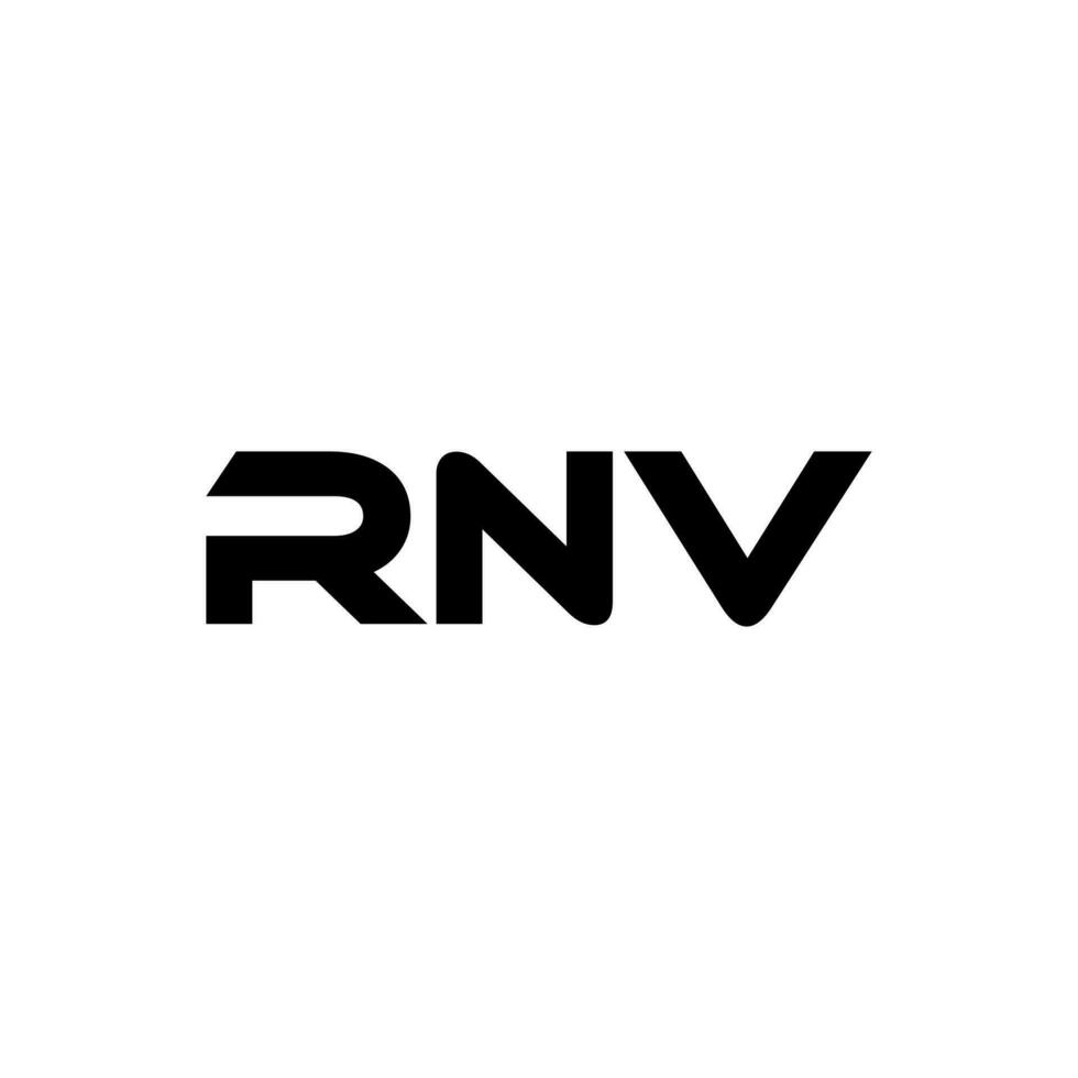 rnv letra logo diseño, inspiración para un único identidad. moderno elegancia y creativo diseño. filigrana tu éxito con el sorprendentes esta logo. vector