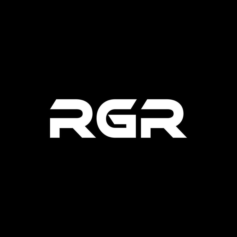 rgr letra logo diseño, inspiración para un único identidad. moderno elegancia y creativo diseño. filigrana tu éxito con el sorprendentes esta logo. vector