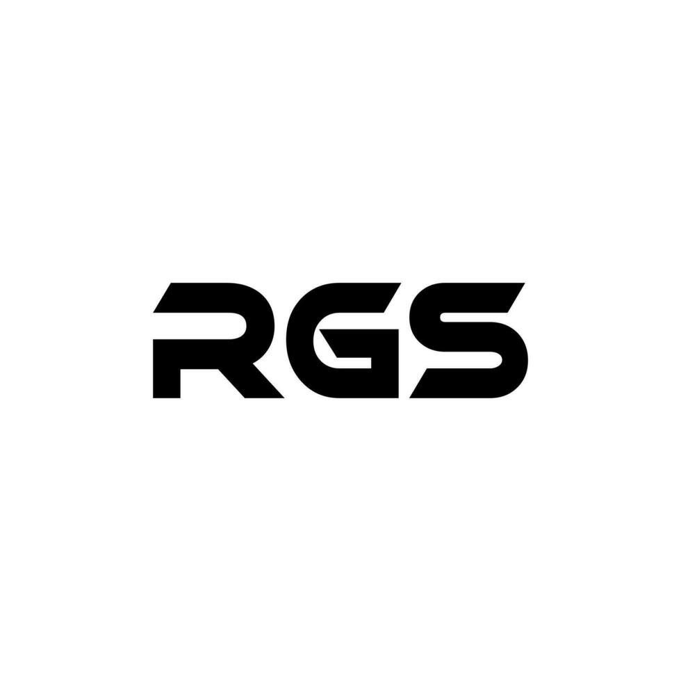 rgs letra logo diseño, inspiración para un único identidad. moderno elegancia y creativo diseño. filigrana tu éxito con el sorprendentes esta logo. vector