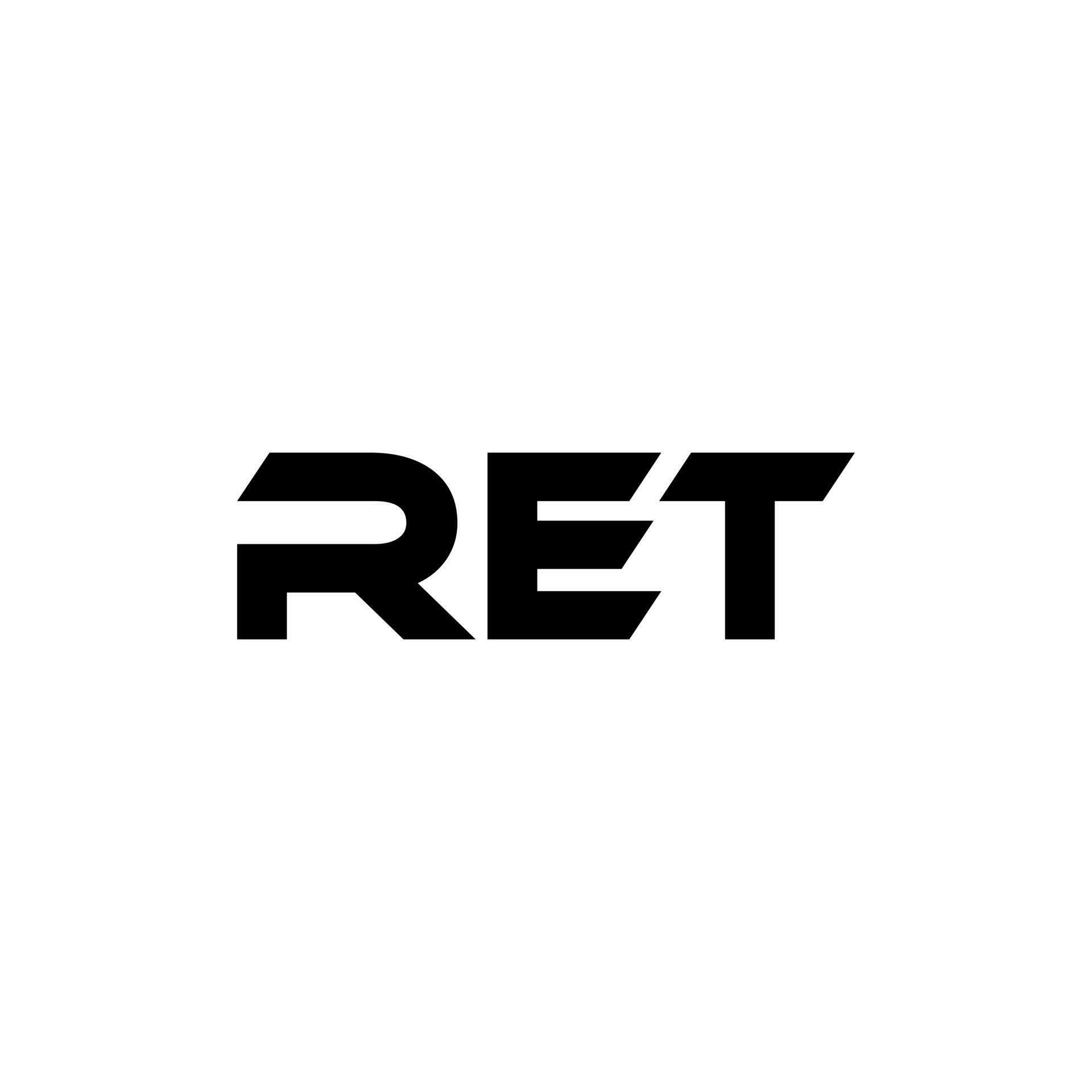 RET Letter Logo Design, Inspiration for a Unique Identity. Modern ...