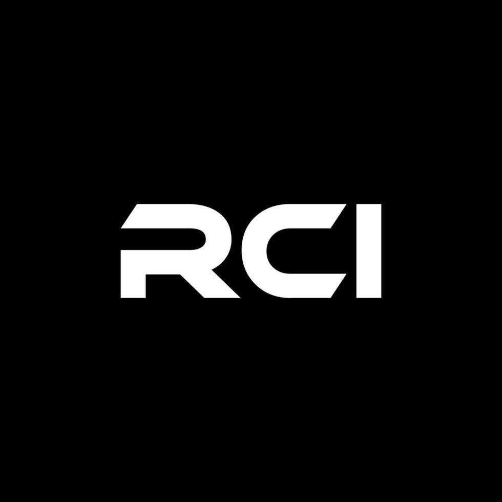 RCI Letter Logo Design, Inspiration for a Unique Identity. Modern Elegance and Creative Design. Watermark Your Success with the Striking this Logo. vector