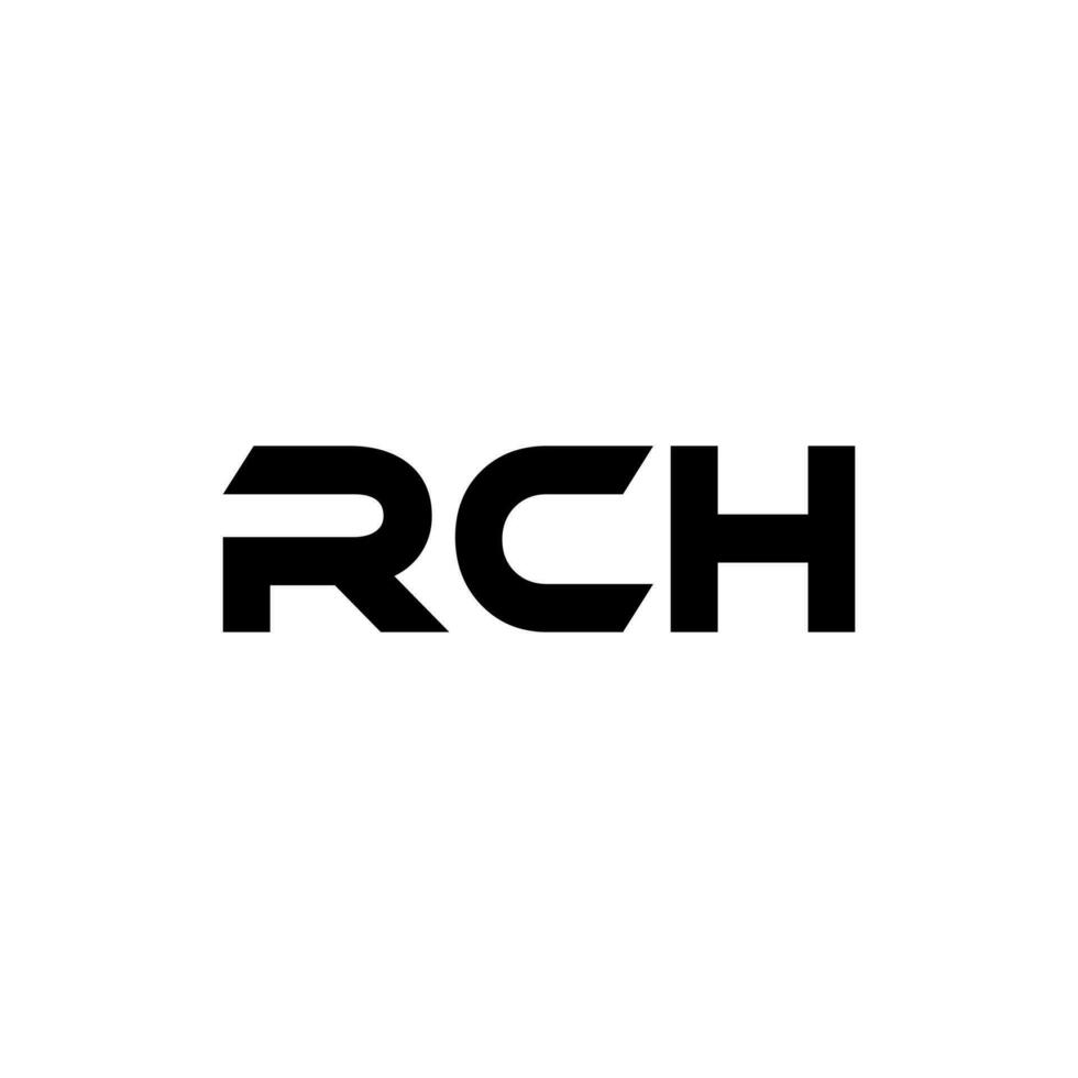 RCH Letter Logo Design, Inspiration for a Unique Identity. Modern Elegance and Creative Design. Watermark Your Success with the Striking this Logo. vector