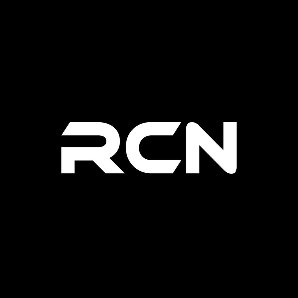 rcn letra logo diseño, inspiración para un único identidad. moderno elegancia y creativo diseño. filigrana tu éxito con el sorprendentes esta logo. vector
