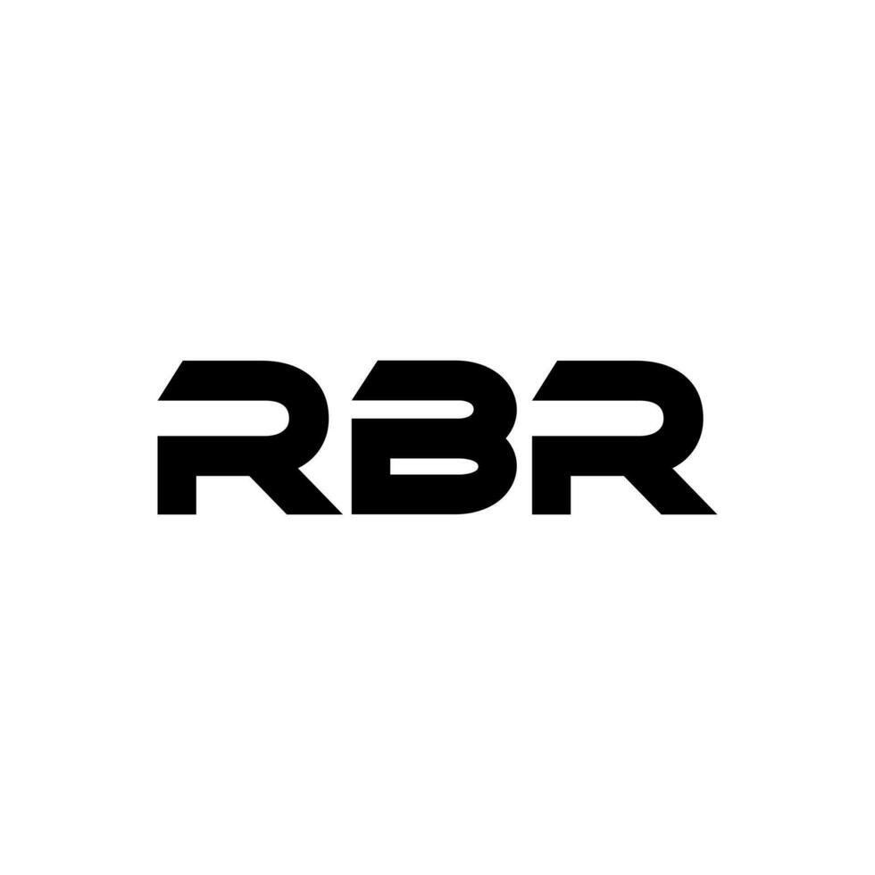 RBR Letter Logo Design, Inspiration for a Unique Identity. Modern Elegance and Creative Design. Watermark Your Success with the Striking this Logo. vector