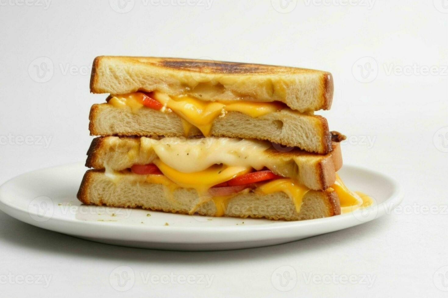 AI generated Grilled Cheese Sandwich. Pro Photo